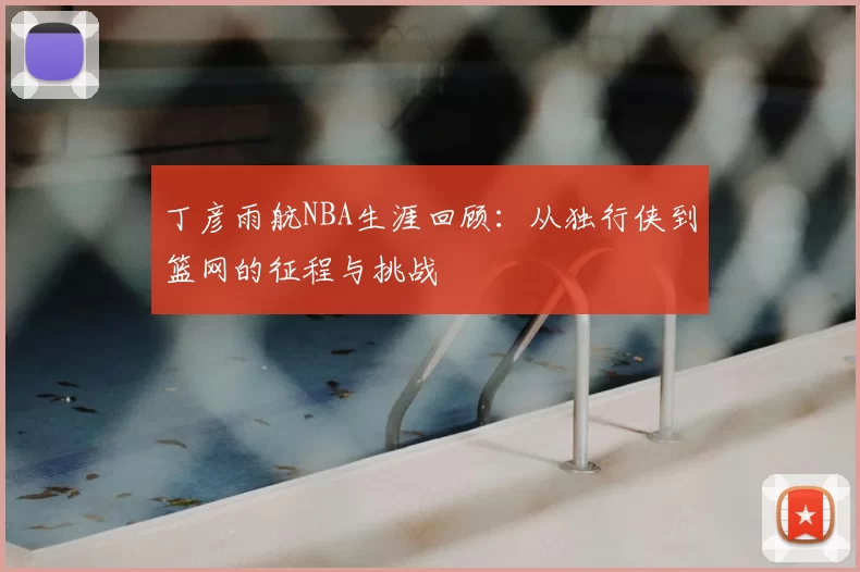 丁彦雨航NBA生涯回顾:从独行侠到篮网的征程与挑战