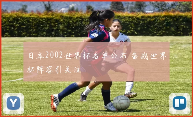 日本2002世界杯名单公布 备战世界杯阵容引关注