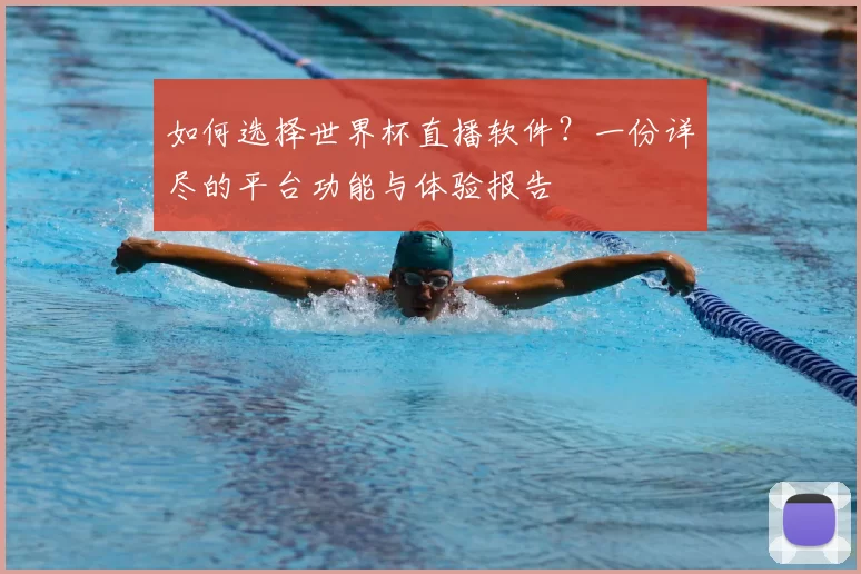 如何选择世界杯直播软件?一份详尽的平台功能与体验报告